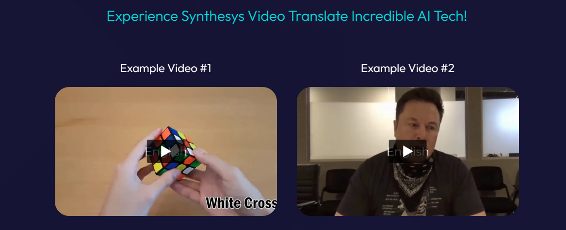 Synthesys Video Translate